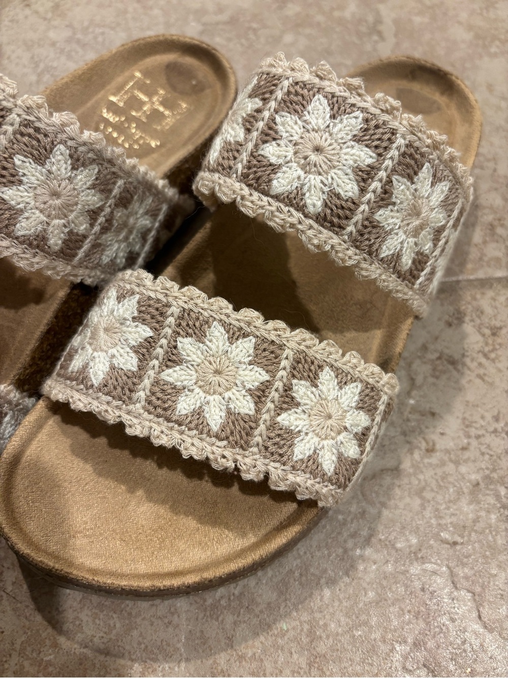 Crochet Slide Sandal - Picture 3 of 5